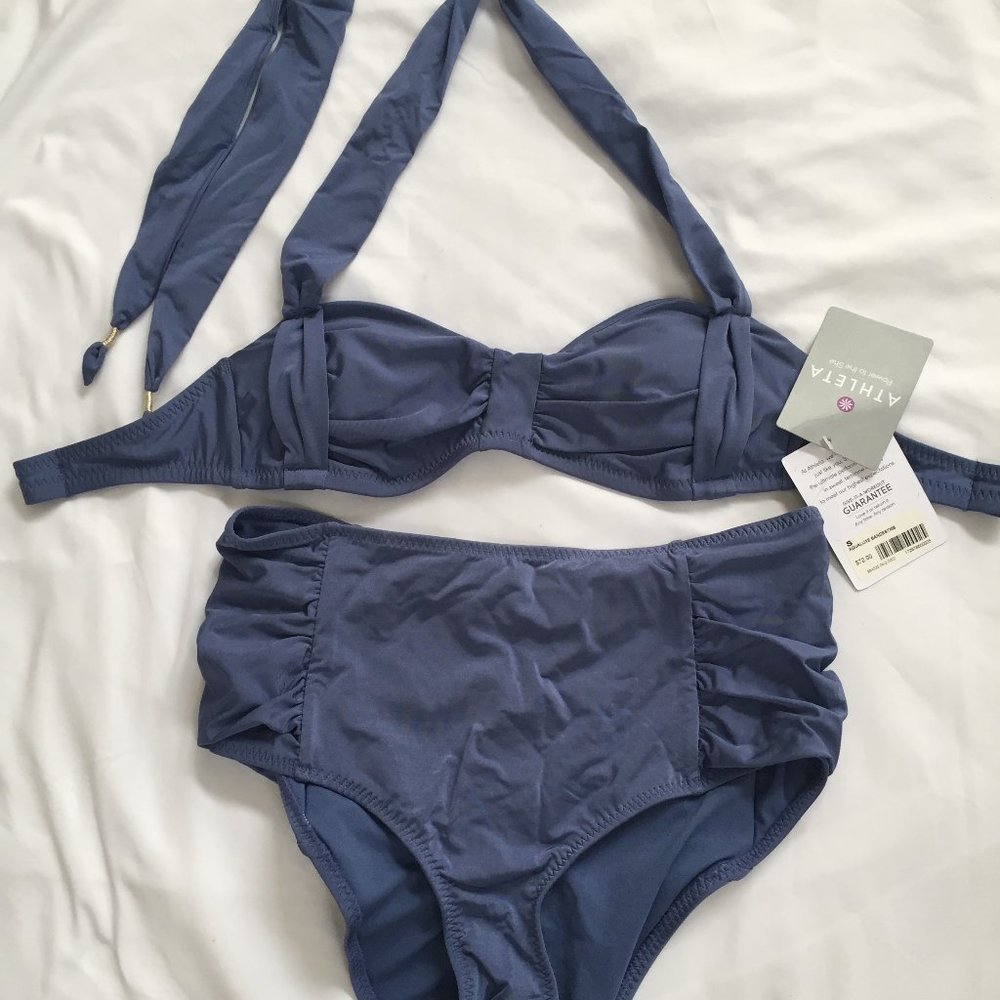 Athleta TOP ONLY Aqualuxe halter